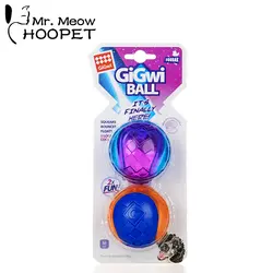 Hoopet собака жевательная игрушка забавный резиновый тренировочный мяч для домашних животных