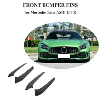 

Carbon Fiber Front Bumper Air Intake Grille Splitter Apron for Mercedes Benz AMG GT R coupe 2016-2018