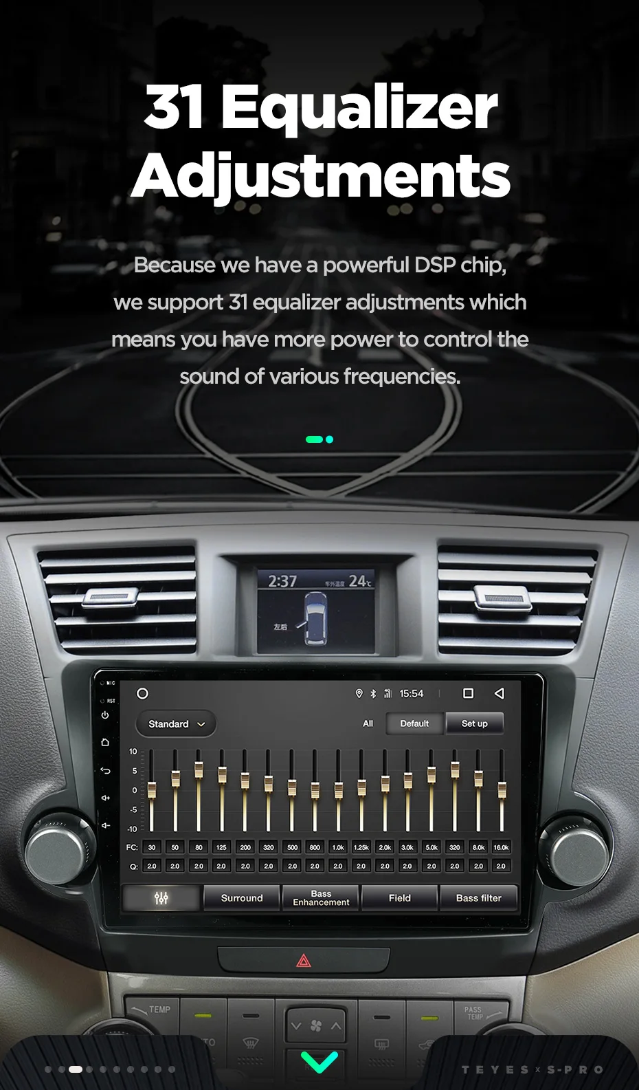 Flash Deal TEYES SPRO Car Radio Multimedia no 2 din android Video Player Navigation GPS For Toyota Highlander 2 XU40 2007-2013 8