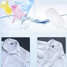 Мини электрическая USB ультразвуковая стиральная машина мышь форма дизайн портативный многофункциональный Прачечная машина подарок посылка белый