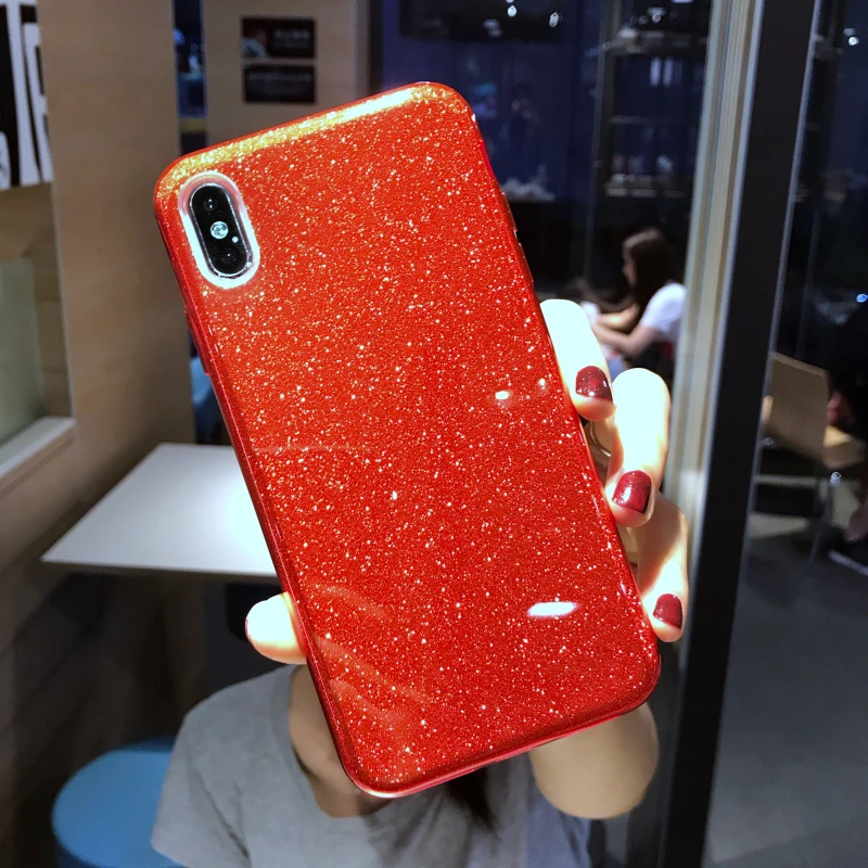 Роскошный блестящий Блестящий Мягкий чехол со звездами для iphone Xs Max, Силиконовый противоударный чехол для iphone XR 11 Pro Max, чехол для девочек