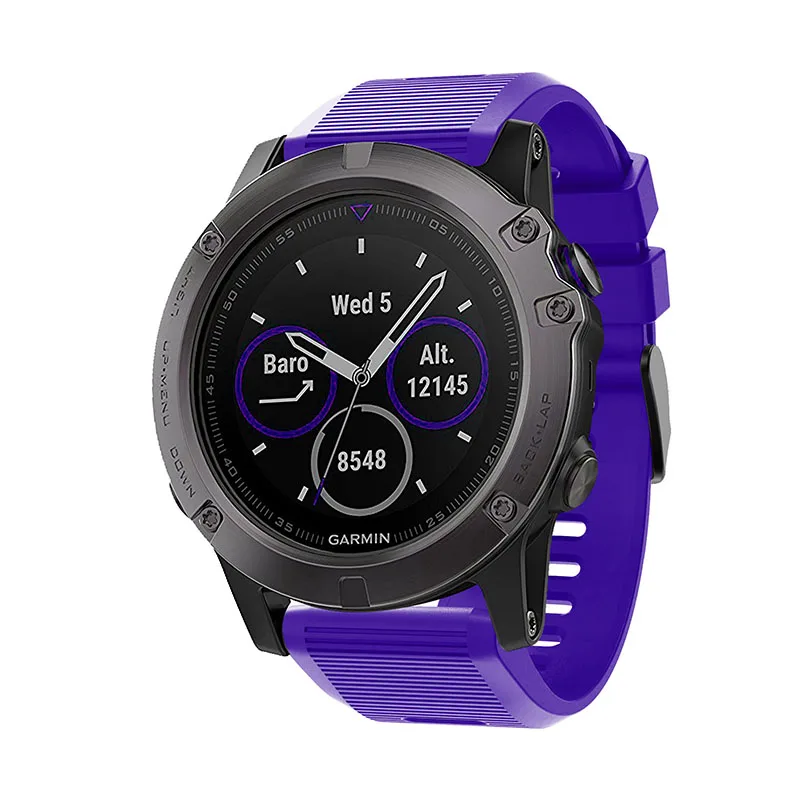 Ремешок для часов 26 мм 22 мм 20 мм для Garmin Fenix 5X5 5S Plus 3 3 HR Forerunner 935 945 ремешок для часов Quick Release Easy fit