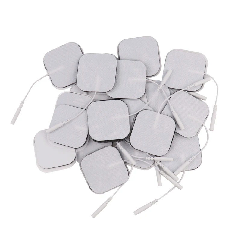 100Pcs 5x5cm Nerven Muscle Stimulator Selbst Adhesive Silikon Gel Elektrode Pads Tens Elektroden Digitale Therapie Maschine massage 100Pcs 5x5cm Nerven Muscle Stimulator Selbst Adhesive Silikon Gel Elektrode Pads Tens Elektroden Digitale Therapie Maschine massage