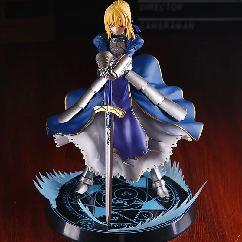 23 см аниме фигурка Fate stay night Ubw Zero Saber Knight Girl Arthur PVC экшн коллекционная игрушка кукла