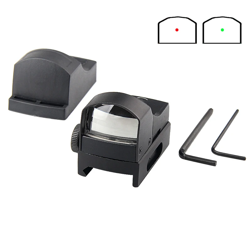 Hunting Mini Red Green Dot Scope Reflex Sight With OnOff Switch For Tactical Airsoft Shooting RL5-0006-6
