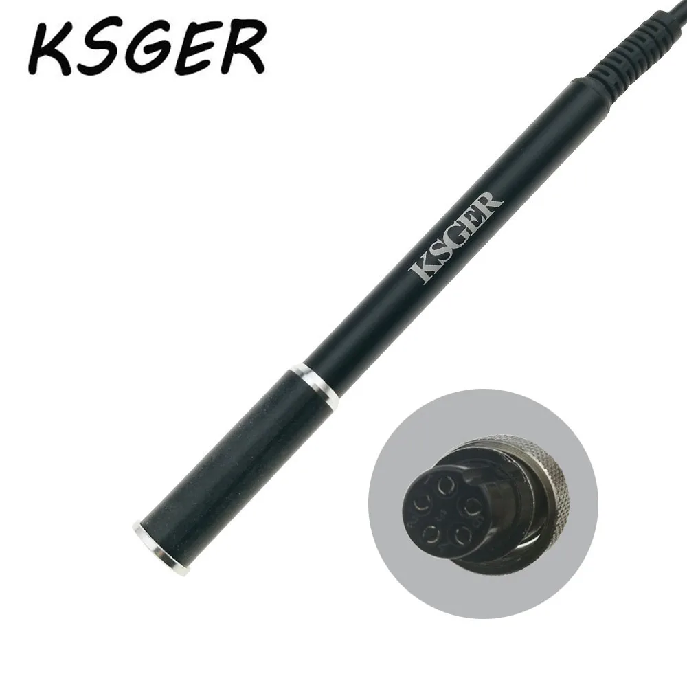 KSGER STM32 OLED сплав алюминий 9501 паяльник ручка для Hakko T12 Электрические паяльники DIY