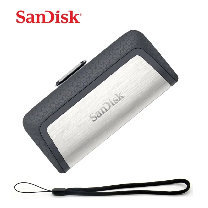 USB флеш-накопитель SanDisk type C, 256G, USB 3,0, флешка, 32 ГБ, 64 ГБ, 128 ГБ, флешка, USB флешка, диск для huawei, Xiaomi, телефон, ноутбуки