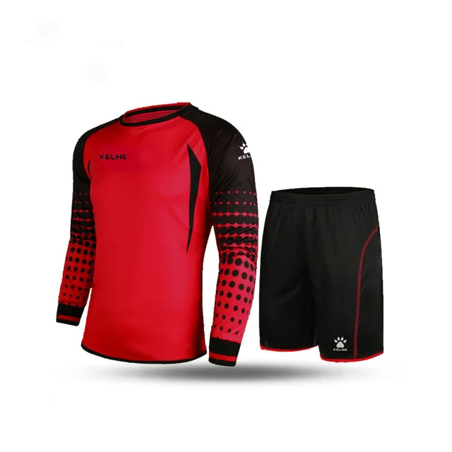 Kelme Herren Torwart Set Langarm - Komplette Torwart Ausrüstung Für Fußballtraining