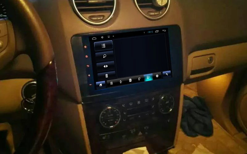 Автомагнитола 9 &quotна Android DVD GPS навигация мультимедиа для Mercedes Benz ML W164 GL X164 ML350 ML320