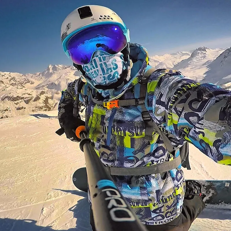 

Brands Snowboard Jacket Men Outdoor Waterproof Windproof Breathable Warm Quality Snow Coat Winter Male Ski Jacket Men Colourful