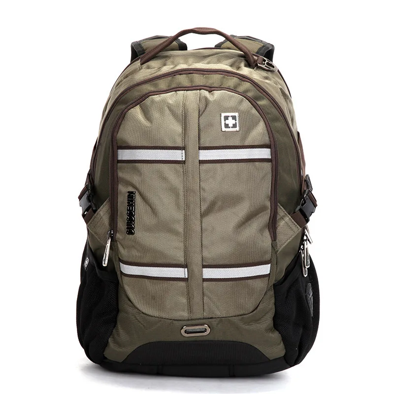  swiss black 8810 sac a dos usb 17 business travel laptop Backpack mochila male backpacking Laptop B