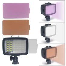 Mcoplus 60pcs 1800LM Underwater Lamp Waterproof Video LED Light for GoPro Hero 4 3 SJCAM SJ4000 Xiaomi Sports Action Camera