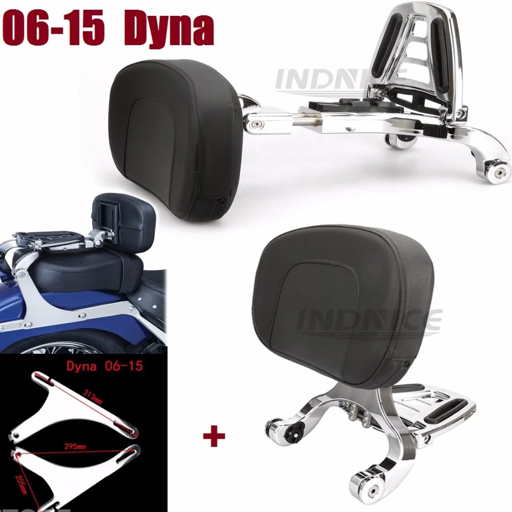 Регулируемая пассажирская спинка водителя для моделей harley Dyna 2006 2015 уличная