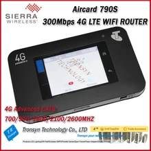 Hot Sale Original Sierra Wireless Aircard 790S 4G LTE CAT6 Portable WiFi Router With Touch Screen Function