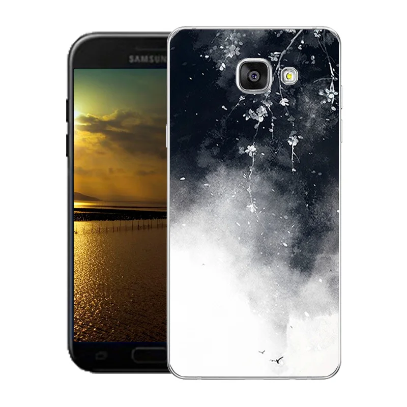 Чехол для Samsung Galaxy A7 2017 a720f Мягкий силиконовый чехол телефона SM (7) A720|Бамперы| |