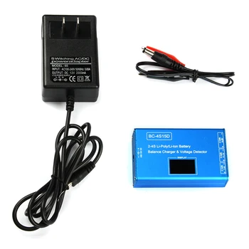 

2016 New Smart Charger BC-4S15D 2S 3S 4S Lithium Lipo Battery Balance Charger Voltage Display 1500mA+1 Adapter
