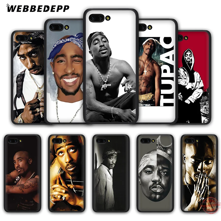 WEBBEDEPP 2pac Tupac And Biggie мягкий чехол для Honor 20 10 9 9X 8 Lite 8C 8X 7X 7C 7A 3 ГБ 6A Pro View | Мобильные