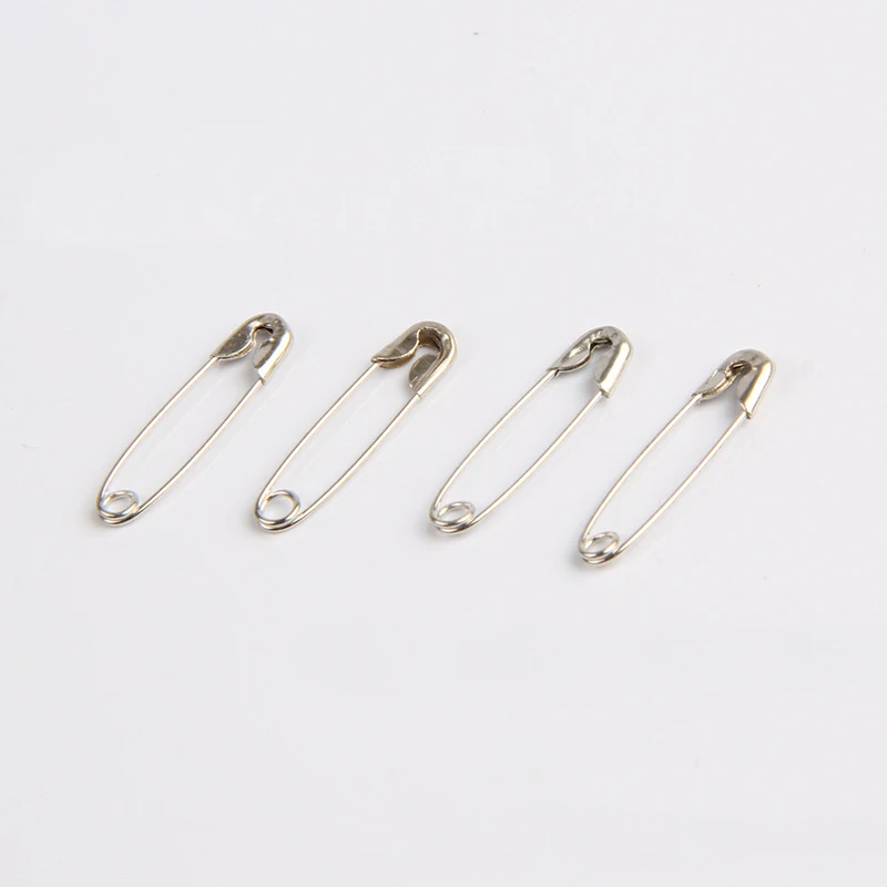 Buy 500pcs 45mm plated silver/gold safety pins pins