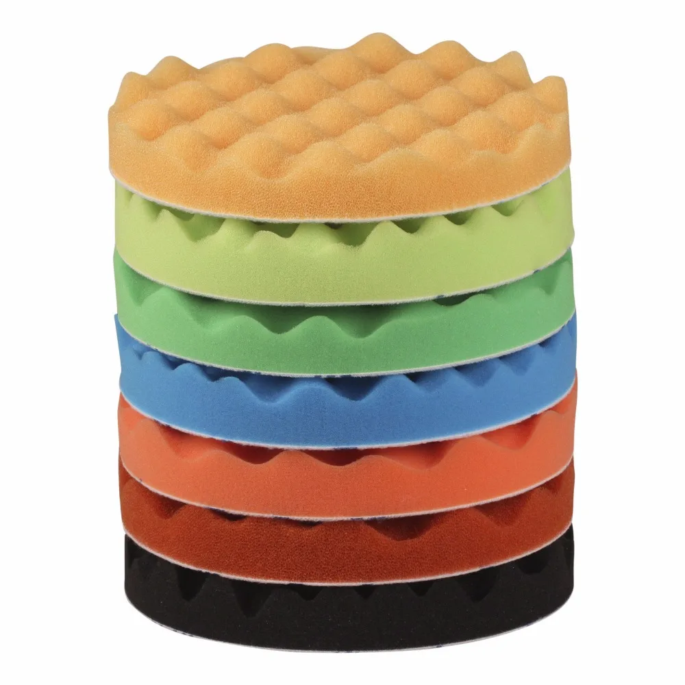 

8Inch (200mm) Polishing Pad Buffing Polishing Pad Set For Car Polisher-Select Set