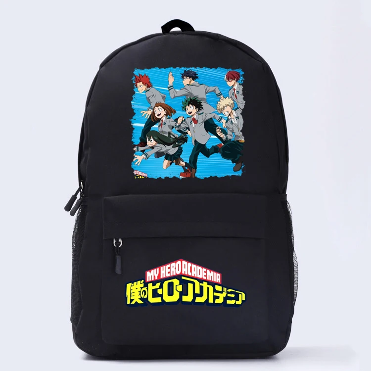 My Hero Academia Midoriya Izuku Anime Nylon Student Backpack  