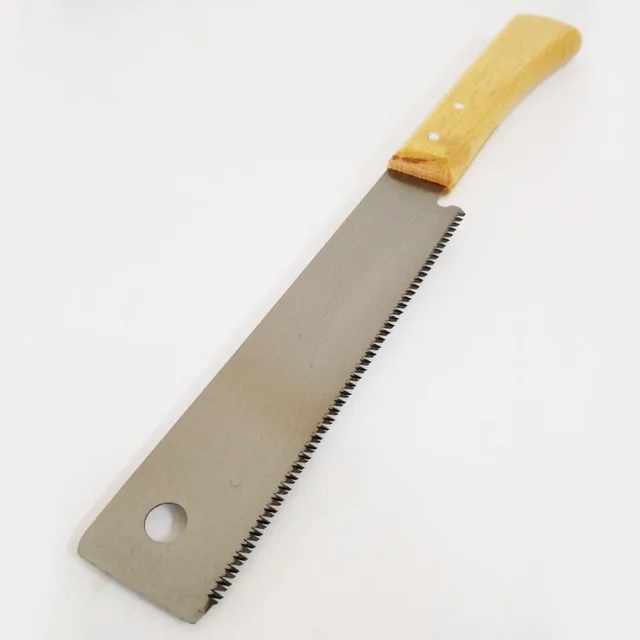 Wood Working Mini Hand Saws Double Sides Steel Slim Tenon Fine Tooth