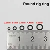 50PCS Carp Fishing Accessories Rig Rings Round Oval Tear Drop Hair Rig Blow Back Rig Micro Ring Terminal End Tackle Equipment ► Photo 2/6