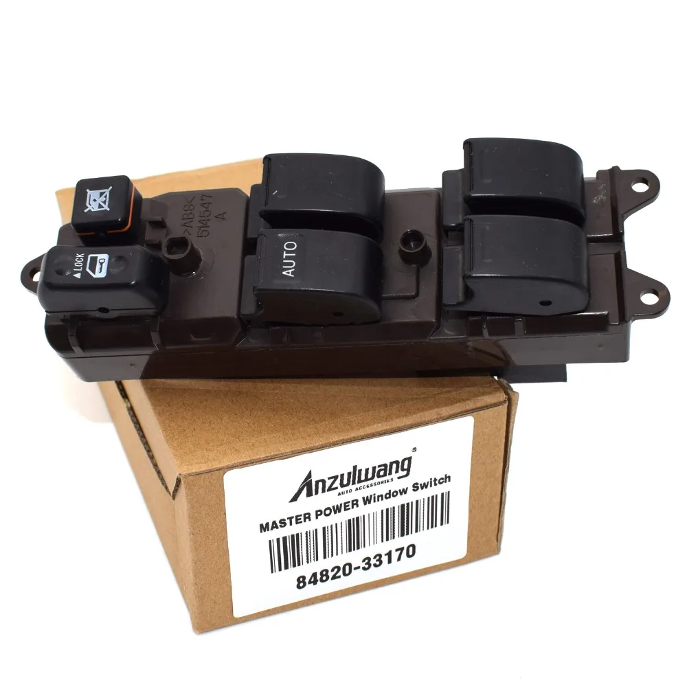 

High Quality! NEW Front LH Power Window Master Control Switch 84820-33170 For 03-08 Pontiac Vibe 1.8L 03-08 Toyota Matrix 1.8L