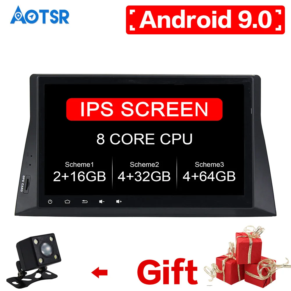Android 9 4G + 64G Автомобильный DVD плеер для Honda Accord 8 2008 2011 мультимедийный автомобильный