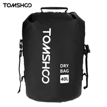 TOMSHOO 40L открытый водостойкий водонепроницаемая сумка мешок Плавание хранение для рафтинга катание на лодках Каякинг каноэ Кемпинг дорожные наборы