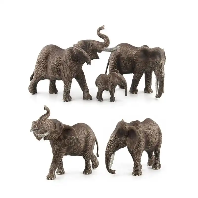 plastic zoo animal figures