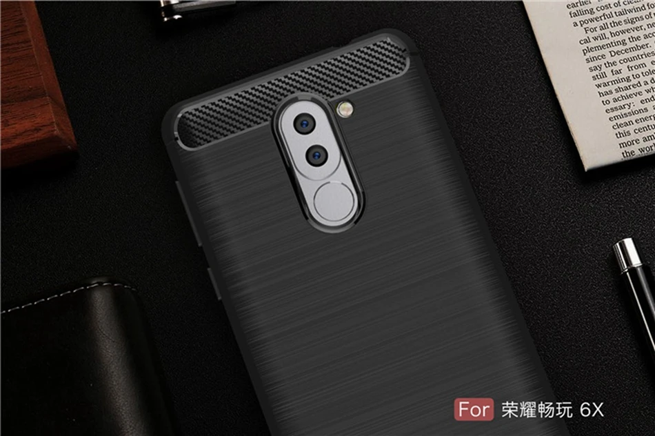 Soft TPU Case for Huawei Honor 6X Case Carbon Fiber Phone Cover for Huawei Honor 8 10 9 Lite V8 V10 V9 play 5C 5X 6A Magic Coque (10)