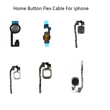 Кнопка домой гибкий кабель в сборе для iPhone 4S 5 5C 5S SE цветной экран на Contral гибкий кабель для телефона Замена Ремонт черный белый