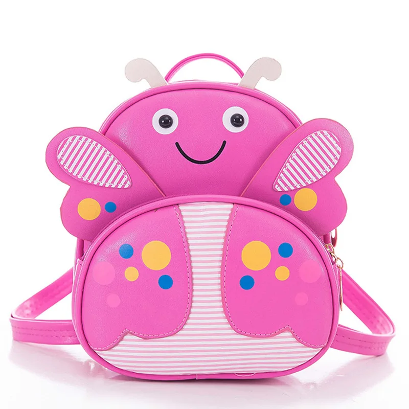 

2018 New 3D Mini Small Backpacks For Girls Children Princess Bag Bee Design Cute Backpack Leather School Bags Kid Mochila Gifts