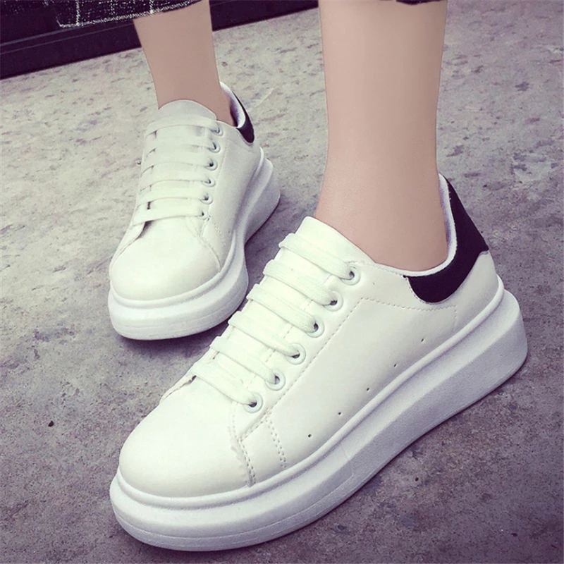 

2018 Woman Sport Shoes jogging Women Sneakers white Running shoes Spring star Leather arena Athletic shoes Walking Light soft