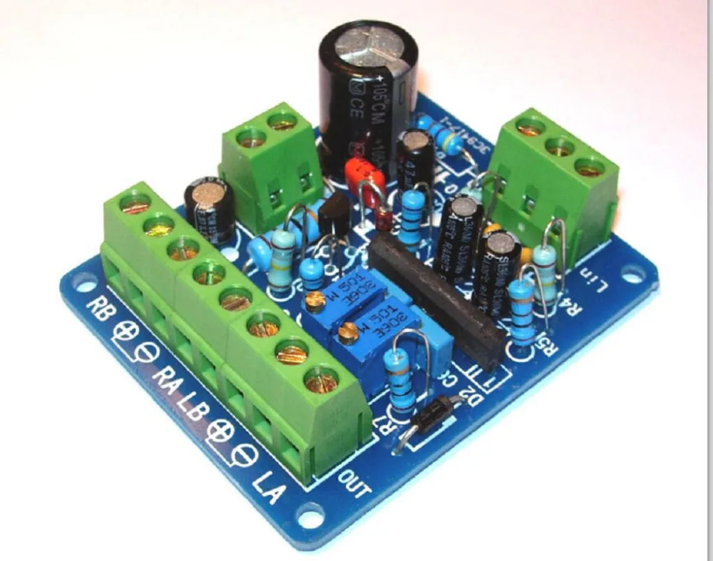 

12V Power Amplifier VU Meter Driver Board DB Audio Level Meter for TA7318P DENON