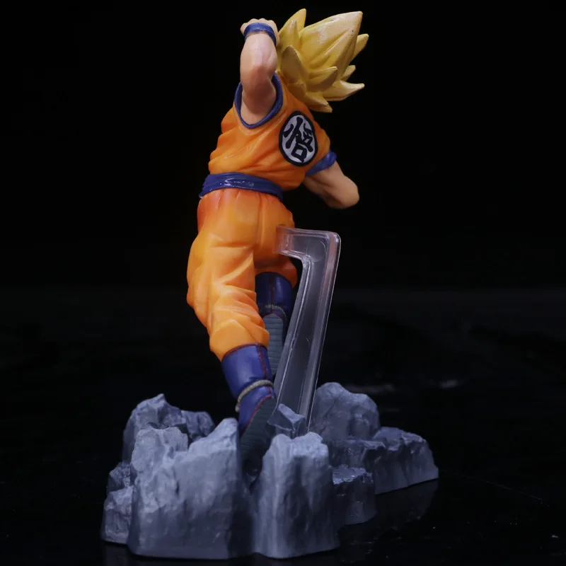 Dragon Ball Z Trunks розовый Темный Гоку Супер Saiyan Боевая версия. 3 вида стилей фигурка DBZ Goku фигурка коллекция 12 см