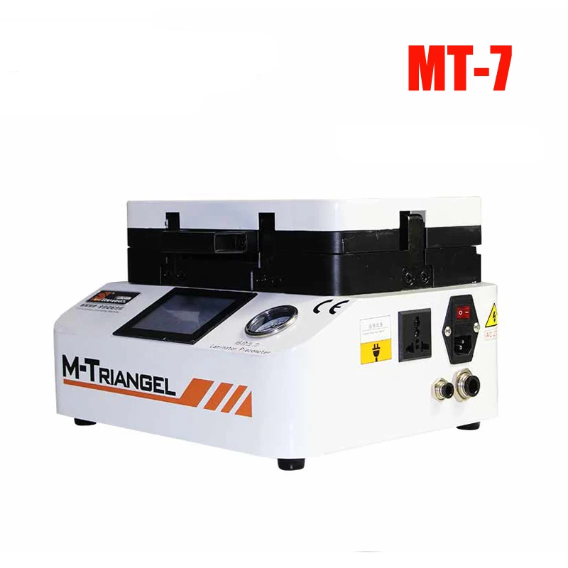 

7inch KO No.1 MT-07 Universal 12inch FT-12 OCA Film Lamination Machine need Air Compressor and Vacuum Pump Bubble Remover