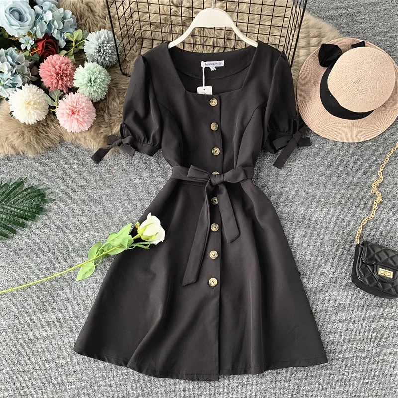 Летняя одежда для женщин с коротким рукавом тонкое Платье ...