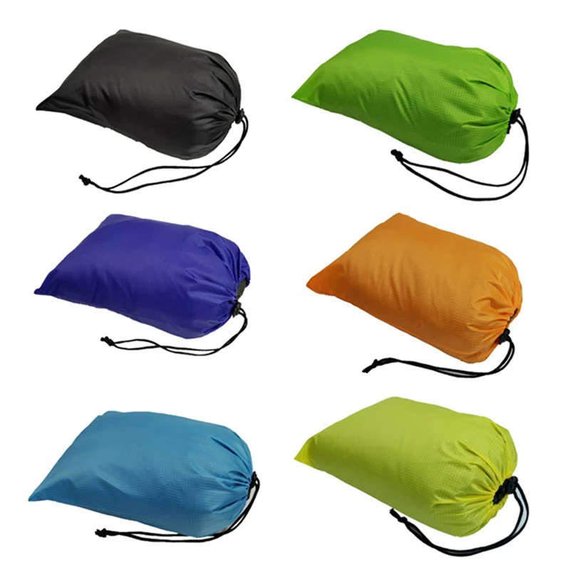 Outdoor Camping Hiking Travel Storage Bags Ultralight Waterproof Bag Drawstring Shoes Pouch Case Organizer