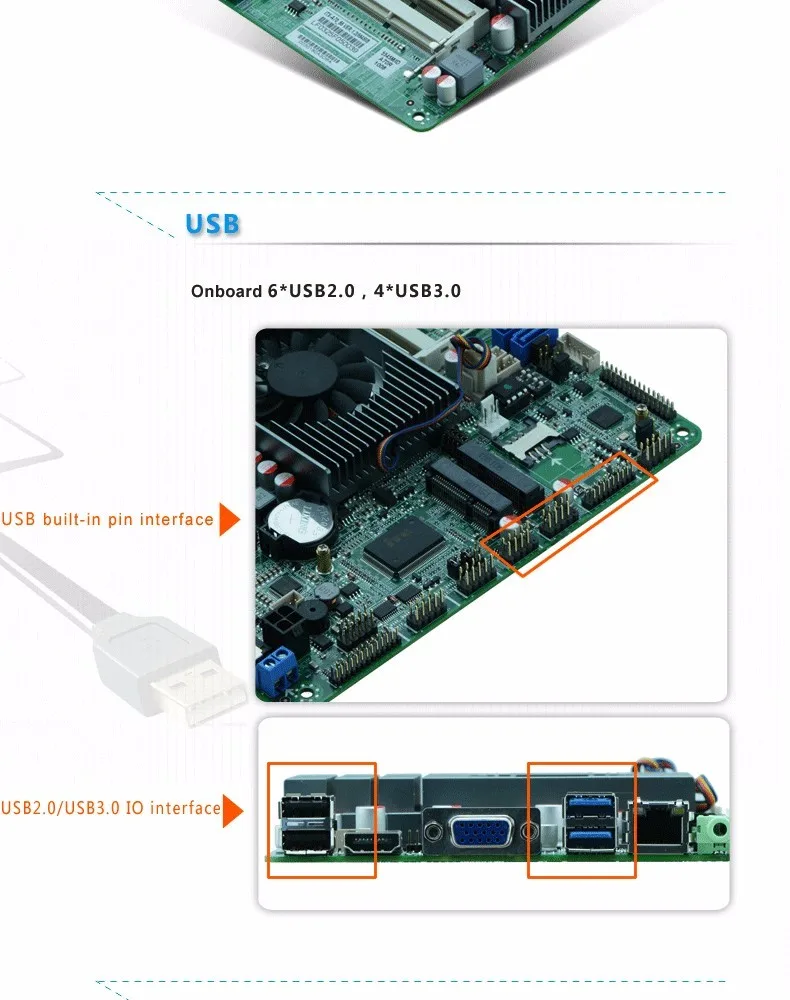 A& R-Series APU A4/A6/A8 A70 чипсет тонкий Mini-ITX материнская плата A70MHD с видео HD7440 HD7600 HD8450