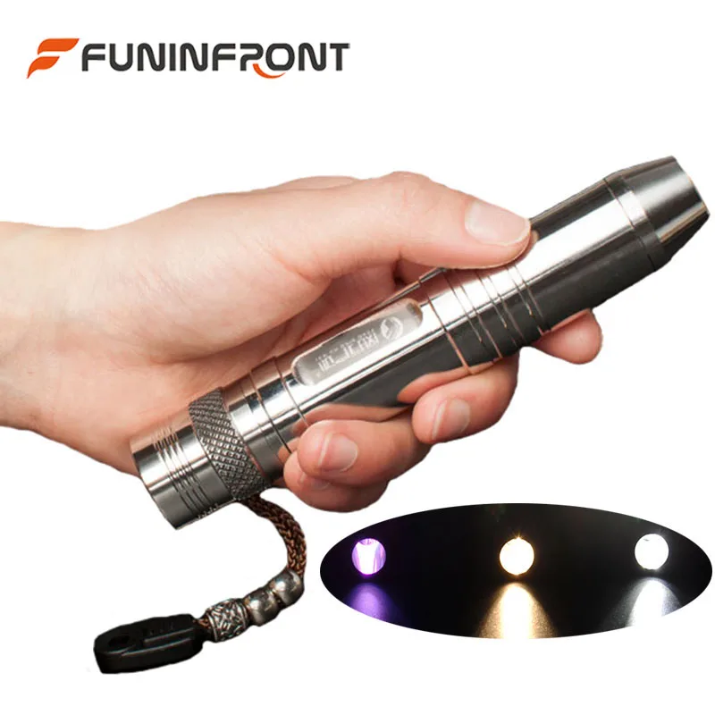 

365NM UV Black Light & Yellow Light & White Light 3 Modes Gem Torch for Jade, Jewelry Appraisal, UV Pet Urine Stains Detector