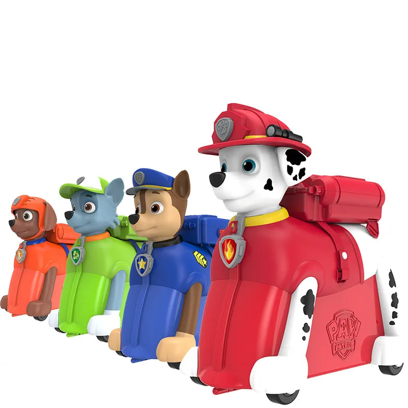 svært Individualitet tilbage Paw patrol dog riding box The trunk can sit and drag kids Suitcase knapsack  backpack chase marshall rocky zuma kids Toy - buy at the price of $78.80 in  aliexpress.com | imall.com