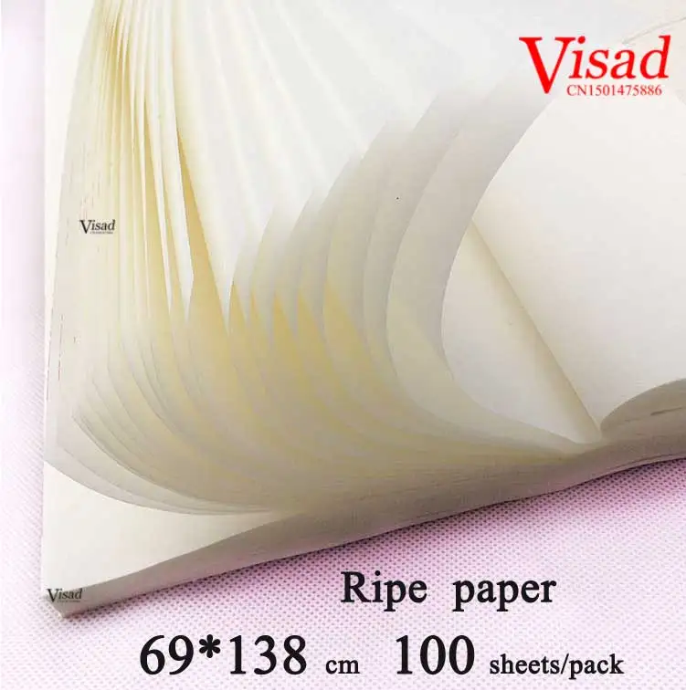 

Chinese rice Paper Painting Calligraphy paper art paper Painting darwing supplies ripe xuan paper