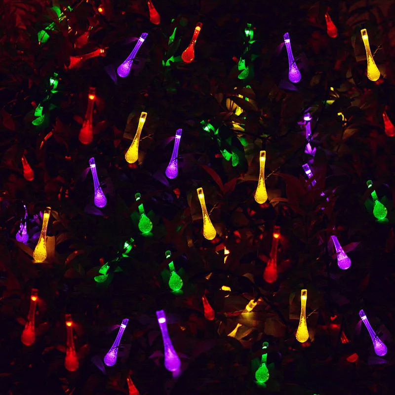 Colorful Water Drop Lights (9)