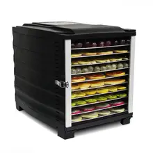 Еда овощи из нержавеющей стали сушильная машина дома 10 слой синхронизации Электрический осушитель фрукты травяной чай мясо воздуха машина для сушки