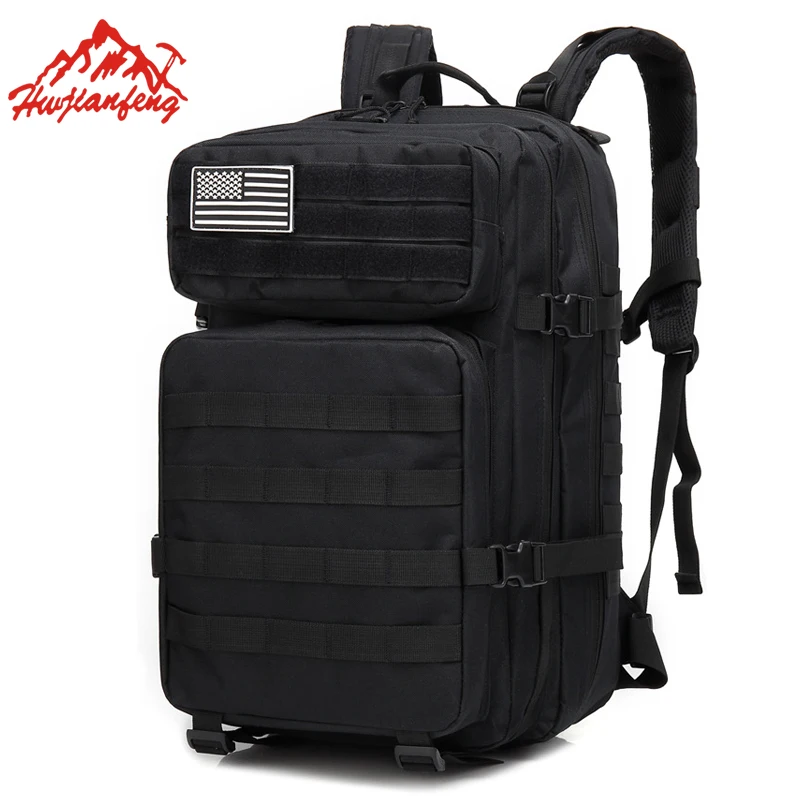

Sports Travel Men Backpack Military Tactical Backpacks 50L Large Capacity Oxford Waterproof Outdoor Male Backpack