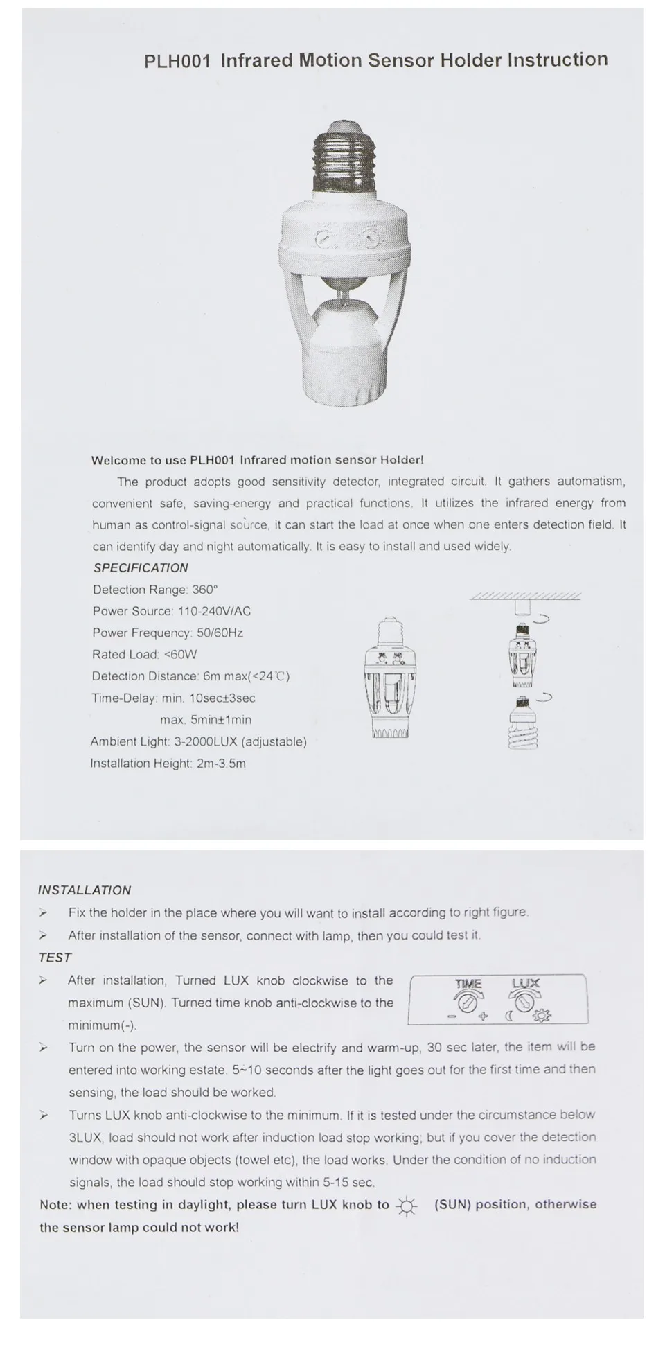 Смарт-110 V-240 V 60W ПИР Индукционная инфракрасный датчик движения Сенсор E27 светодиодный держатель лампы с светильник Управление переключатель лампы гнездо адаптера