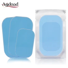 Хип Запасные детали для тренажера лист гелевые подушечки для EMS ABS электро ягодицы стимилатор тренировки мышц