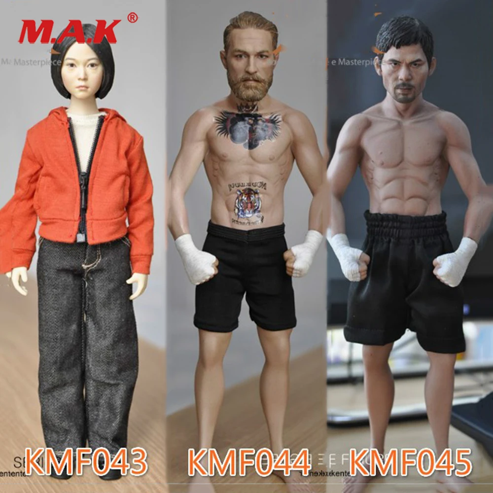 

The whole set Kumik KMF043/KMF044/KMF045 1/6 Scale Woman Head Sculpt Figure Model PVC hair head and Body and Clothing