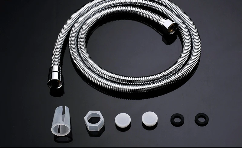 Plumbing Hoses Stainless Steel Shower Hose 1.5m Plumbing Hose Bath Products Bathroom Accessories SUS304 Shower TubingHoses (6)